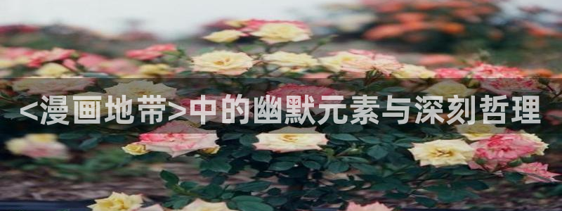 yy漫画破解：<漫画地带>中的幽默元素与深刻哲理